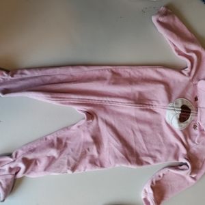 Pink bear footies